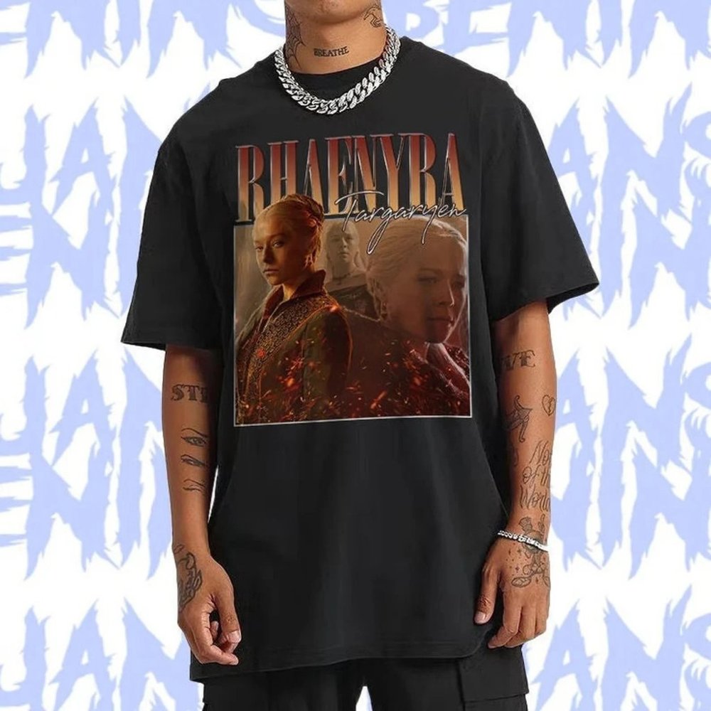 Daemon Targaryen T-Shirt, Movie Fan, House of the Dragon Series 2022 Fan Shirt